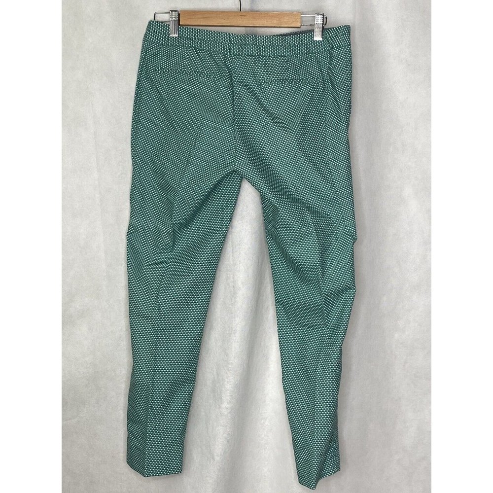 Banana Republic Women’s Tapered Capri Pants Green Size 6 - Picture 2 of 8